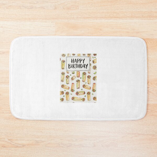 Item preview, Burrito birthday cake funny prank meme gift weird  designed and sold by CheeseBlueprint.