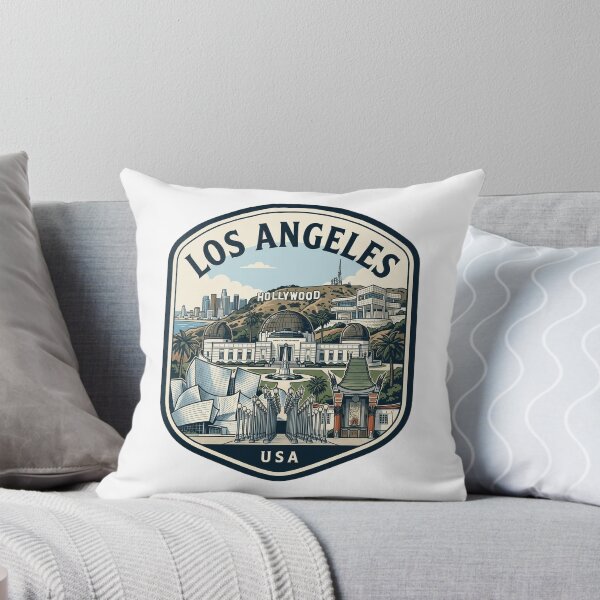 Item preview, Los Angeles California Vintage Travel Badge designed and sold by k3rstman1.