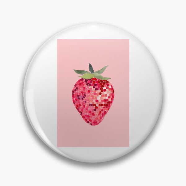 Item preview, Disco Ball Strawberry Sticker designed and sold by ezequi-eltrejo.