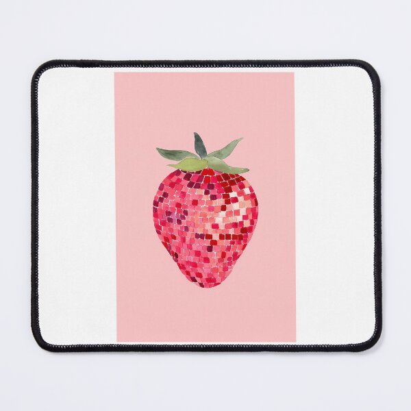 Item preview, Disco Ball Strawberry Sticker designed and sold by ezequi-eltrejo.