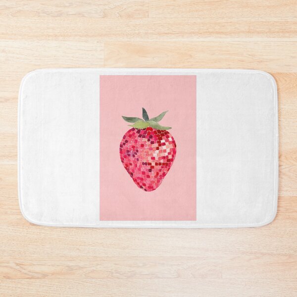 Item preview, Disco Ball Strawberry Sticker designed and sold by ezequi-eltrejo.