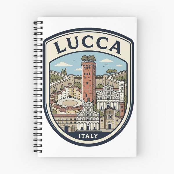 Item preview, Lucca Italy Vintage Travel Emblem designed and sold by k3rstman1.