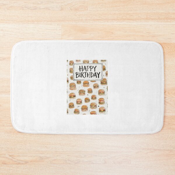 Item preview, Hamburger birthday cake funny prank meme gift weird  designed and sold by CheeseBlueprint.