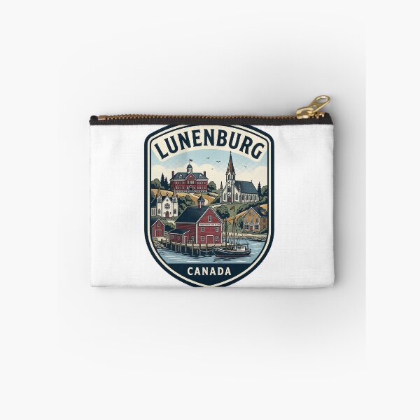 Item preview, Lunenburg Nova Scotia Canada Vintage Travel Badge designed and sold by k3rstman1.