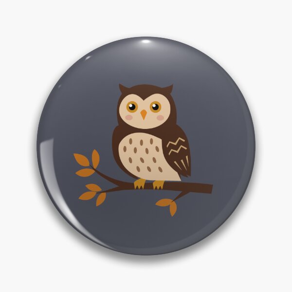 Item preview, Autumn Owl Pattern Maple Leaves Forest Birds designed and sold by ElenMart.