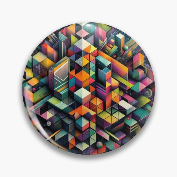 Item preview, Abstract color cubes 3d designed and sold by JALNERVION SHOP.