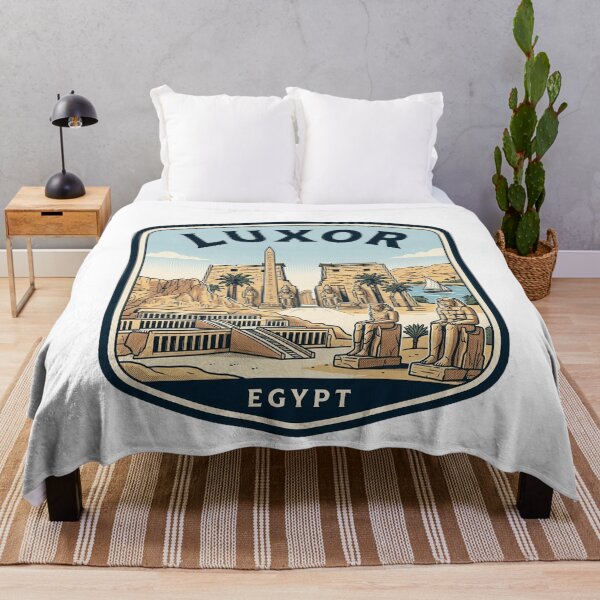 Item preview, Vintage Luxor Egypt Travel Badge designed and sold by k3rstman1.