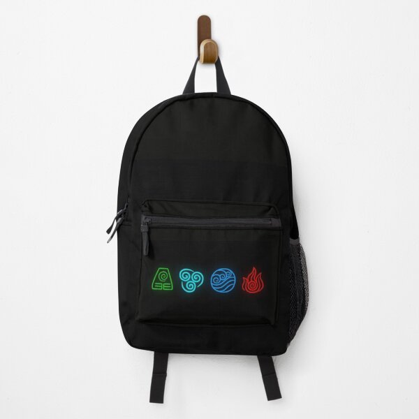Item preview, Four Elements Neon Symbols | Earth Air Water Fire Elemental Glow Art designed and sold by Manga Mouth Piece .