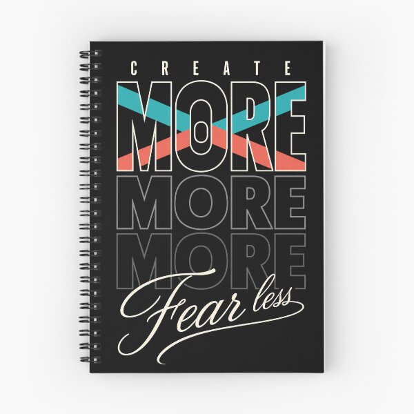Item preview, Create More, Fear Less – Creative Motivation designed and sold by the-dovlat.