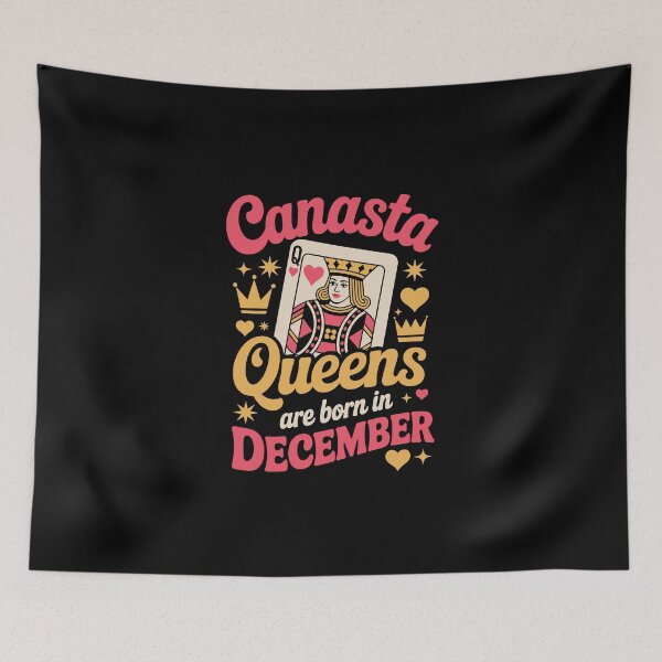 Item preview, Canasta Queens are born in December designed and sold by jkrphoto.