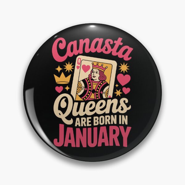 Item preview, Canasta Queens are born in January designed and sold by jkrphoto.