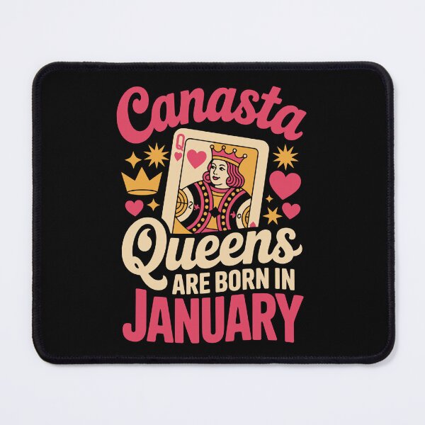 Item preview, Canasta Queens are born in January designed and sold by jkrphoto.