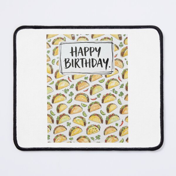 Item preview, Taco birthday cake funny prank meme gift weird happy designed and sold by CheeseBlueprint.