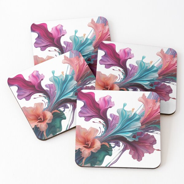 Item preview, Artistic FLOWERS IN PAINT Artistic Motif designed and sold by dazzlemakers.