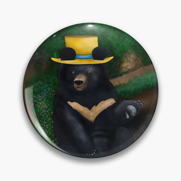 Item preview, Moon Bear in Hat designed and sold by LoeverofAnimals.