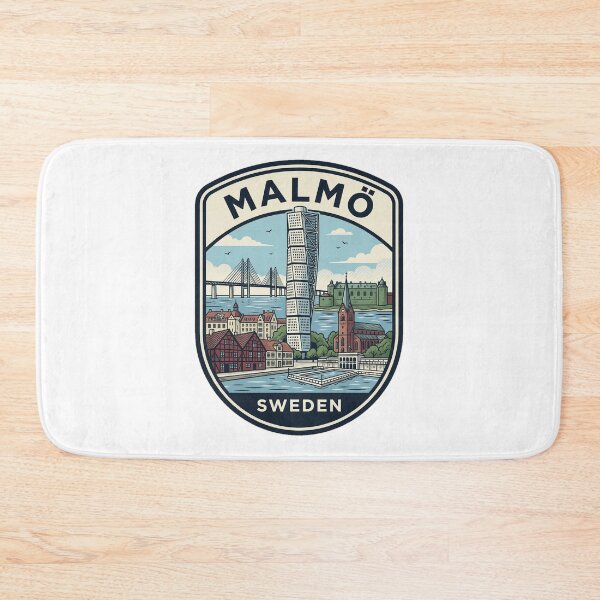 Item preview, Malmo Sweden Vintage Travel Badge designed and sold by k3rstman1.