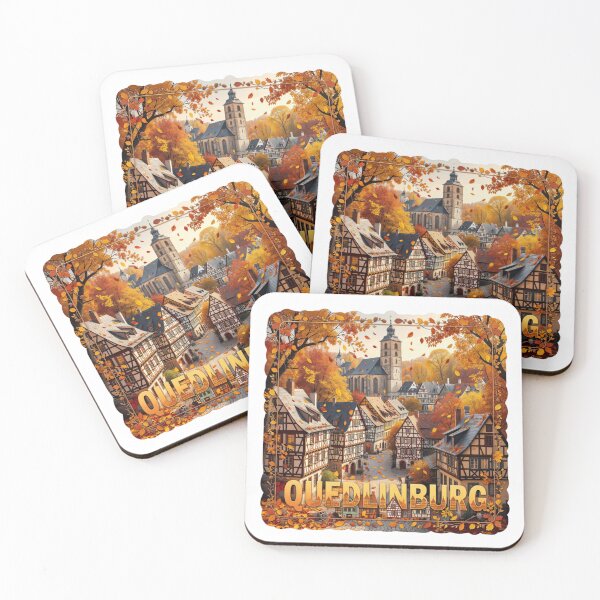 Item preview, Quedlinburg Autumn Cityscape designed and sold by Imaginarium of Chaos falcon88 .
