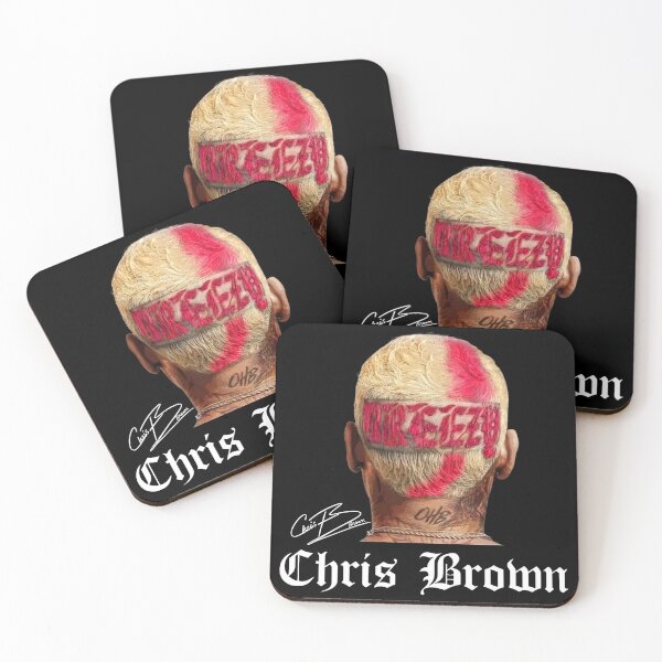 Item preview, Chris Breezy Brown Hairstyle And Signature Graphic designed and sold by jundobays.