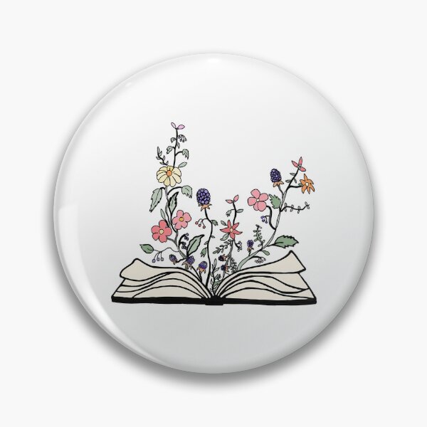 Item preview, Flowers Growing From Book designed and sold by ezequi-eltrejo.