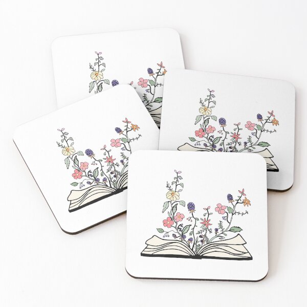 Item preview, Flowers Growing From Book designed and sold by ezequi-eltrejo.