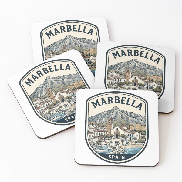 Item preview, Marbella Spain Vintage Travel Emblem designed and sold by k3rstman1.