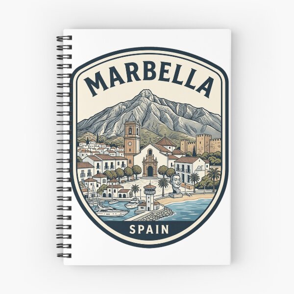 Item preview, Marbella Spain Vintage Travel Emblem designed and sold by k3rstman1.