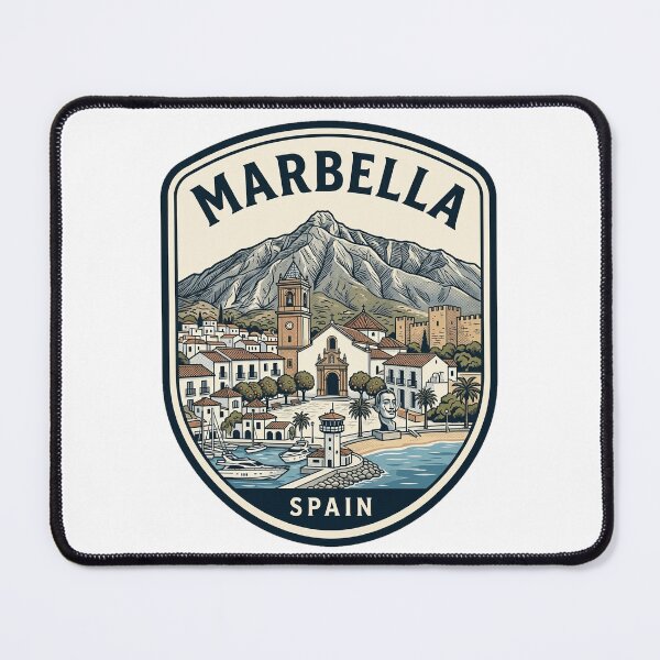 Item preview, Marbella Spain Vintage Travel Emblem designed and sold by k3rstman1.