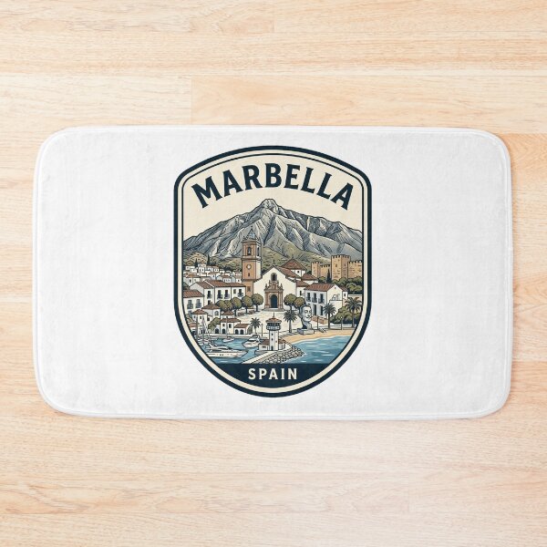Item preview, Marbella Spain Vintage Travel Emblem designed and sold by k3rstman1.