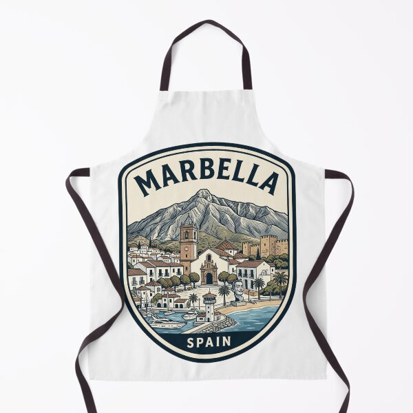 Item preview, Marbella Spain Vintage Travel Emblem designed and sold by k3rstman1.