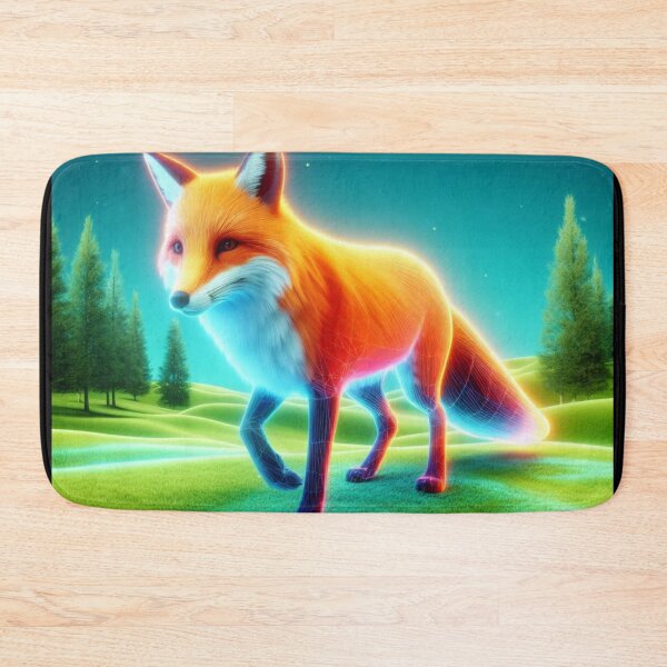 Item preview, Neon colored fox  designed and sold by JALNERVION SHOP.