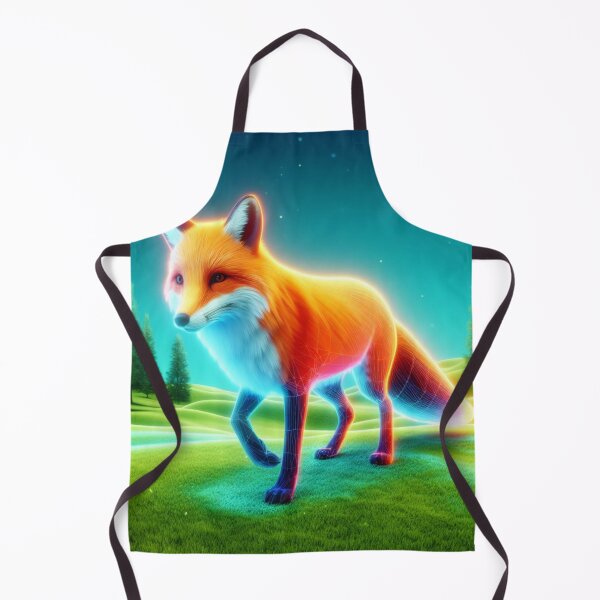 Item preview, Neon colored fox  designed and sold by JALNERVION SHOP.