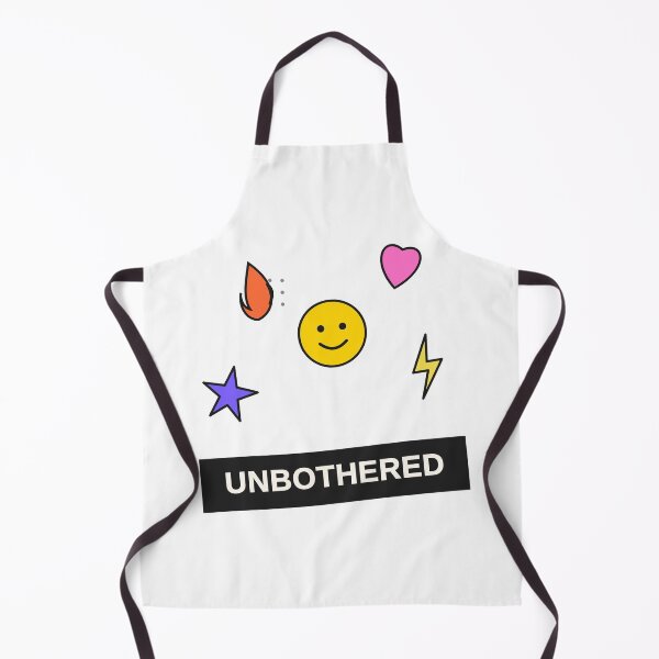 Item preview, Unbothered Smiley – Carefree Positive Vibes Funny Aesthetic Design designed and sold by RobertArt08.