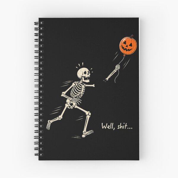 Item preview, Skeleton Lost Balloon Funny Halloween Retro Saying designed and sold by HayleePacoch.