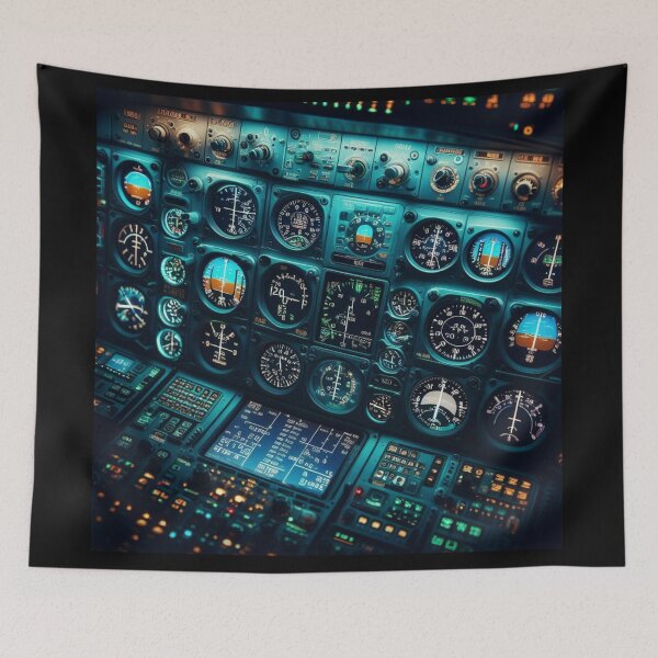 Item preview, Comercial airplane Instrument panel designed and sold by JALNERVION SHOP.