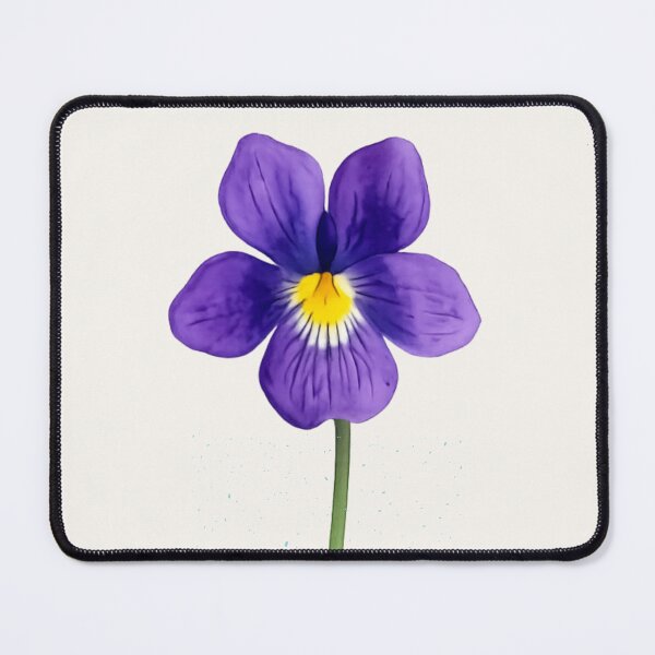 Item preview, February Birth Flower Violet | Elegant Watercolor Botanical | Vintage Floral designed and sold by lisa-diver.