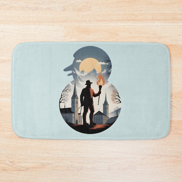 Item preview, Swiss Sechseläuten Böögg Snowman Silhouette Art designed and sold by designscreators.