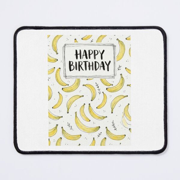 Item preview, Banana birthday cake funny prank meme gift weird happy designed and sold by CheeseBlueprint.