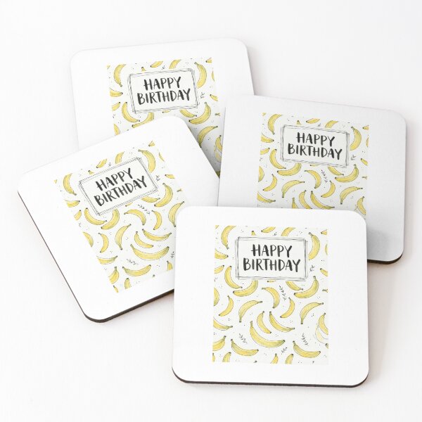 Item preview, Banana birthday cake funny prank meme gift weird happy designed and sold by CheeseBlueprint.