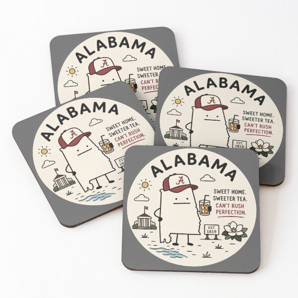 Item preview, Alabama Sweet Home Sweeter Tea Cartoon designed and sold by Soffar-So-good.