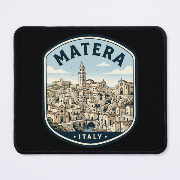Item preview, Matera Italy Vintage Travel Badge Sassi designed and sold by k3rstman1.