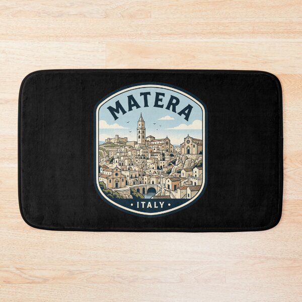 Item preview, Matera Italy Vintage Travel Badge Sassi designed and sold by k3rstman1.