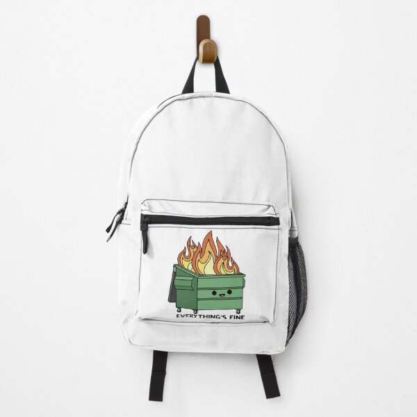 Item preview, Funny Dumpster Fire Everything'S Is Fine designed and sold by ezequi-eltrejo.