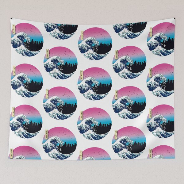 Item preview, Charlotte Kanagawa Wave 90S designed and sold by efraim-majewsk.