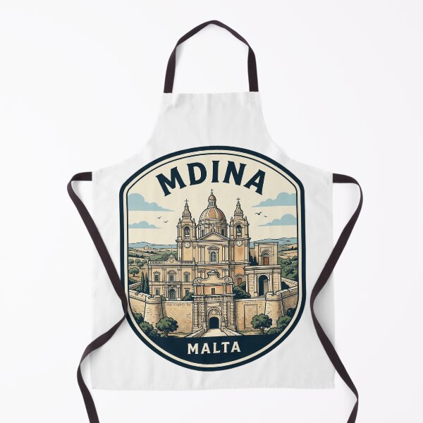 Item preview, Mdina Malta Silent City Vintage Travel Badge designed and sold by k3rstman1.