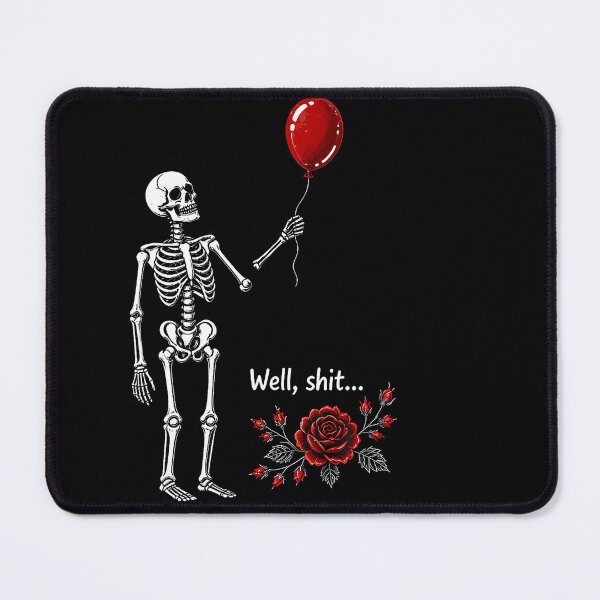 Item preview, Skeleton Lost Balloon Gothic Skull Halloween Humor designed and sold by HayleePacoch.