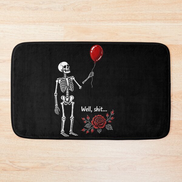 Item preview, Skeleton Lost Balloon Gothic Skull Halloween Humor designed and sold by HayleePacoch.
