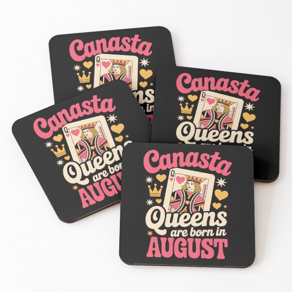 Item preview, Canasta Queens are born in August  designed and sold by jkrphoto.