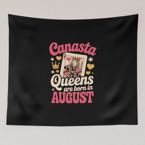 Item preview, Canasta Queens are born in August  designed and sold by jkrphoto.