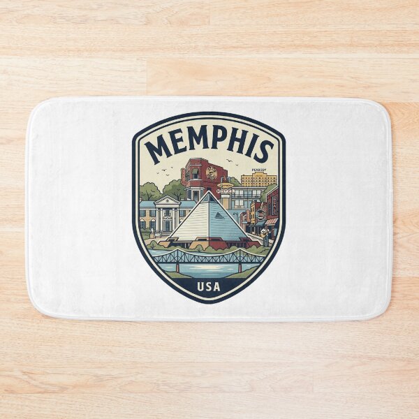 Item preview, Memphis Tennessee Vintage Travel Landmark Badge designed and sold by k3rstman1.