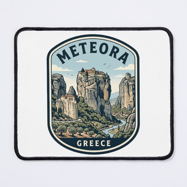 Item preview, Meteora Greece Vintage Travel Patch designed and sold by k3rstman1.